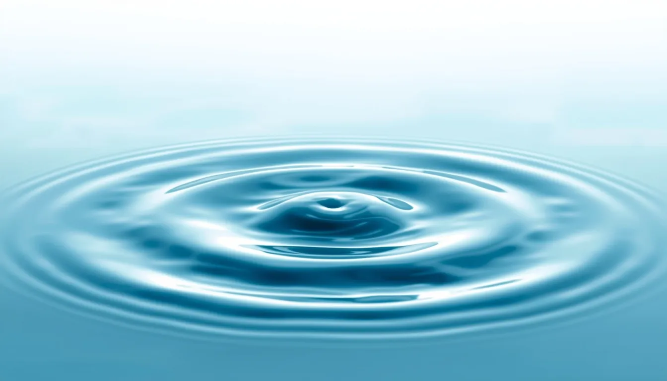 Abstract calming visualization of concentric shapes and gentle waves representing the layers of restful stillness